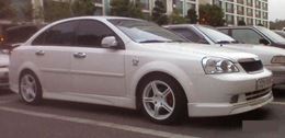 Накладки на внешние пороги Chevrolet Lacetti седан/универсал 2004-2013
