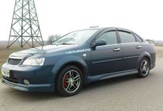 Накладки на внешние пороги Chevrolet Lacetti седан/универсал 2004-2013