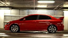 Пороги абс Mugen RR style Honda Civic VIII 4D 2006-2012 