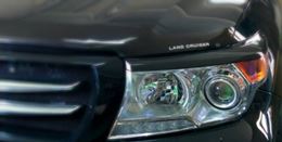 Накладки на фары (реснички) Toyota LAND CRUISER 200