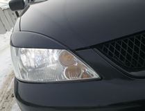Накладки на фары (реснички) для Mitsubishi Lancer 9