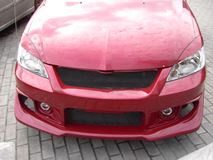 Накладки на фары (реснички) для Mitsubishi Lancer 9