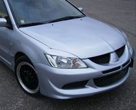 Накладки на фары (реснички) для Mitsubishi Lancer 9