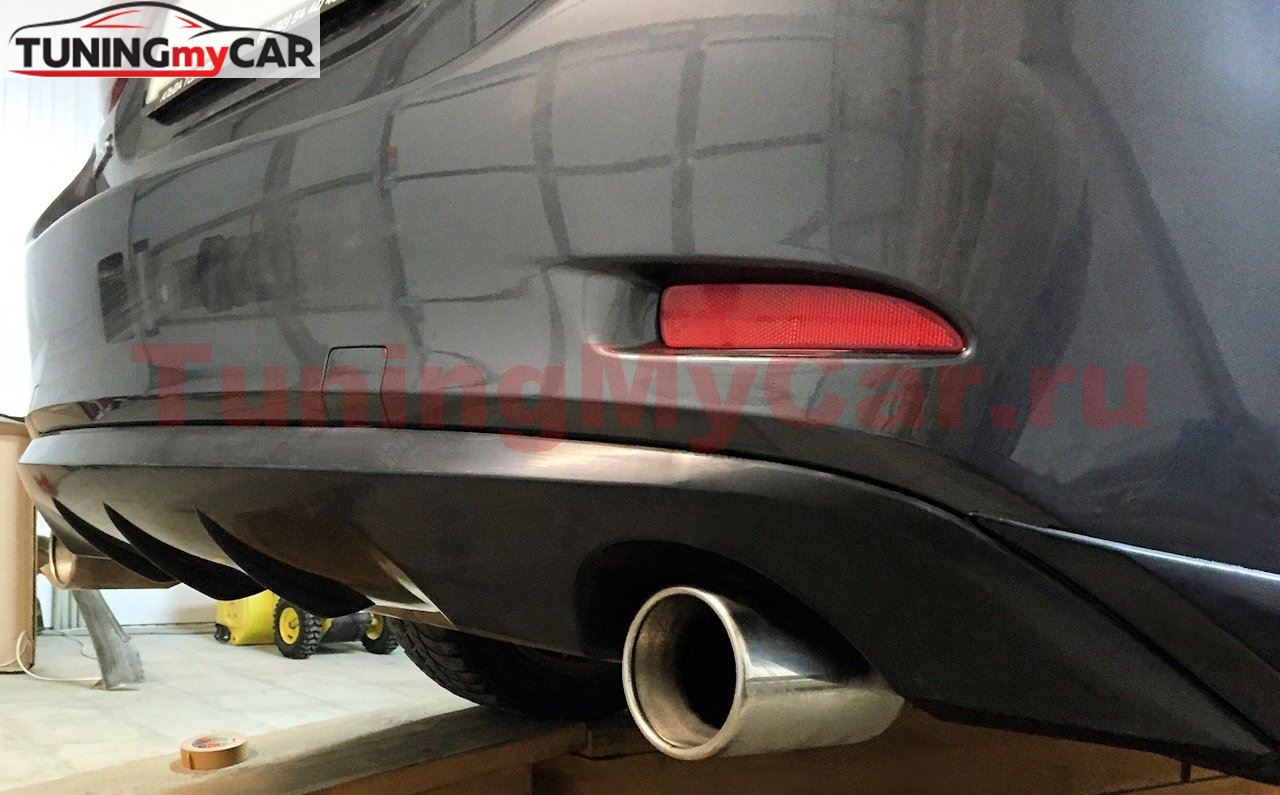 Накладка на задний бампер для Mazda 6 2012+