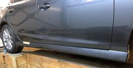 Пороги АБС-пластик для MAZDA 6 GJ 2012-