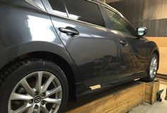 Пороги АБС-пластик для MAZDA 6 GJ 2012-