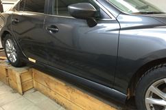 Пороги АБС-пластик для MAZDA 6 GJ 2012-