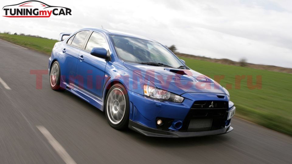 Пороги RPM для Mitsubishi Lancer 10, ABS пластик