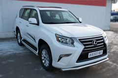 Защита переднего бампера D63 (волна) для Lexus GX 460 2014-