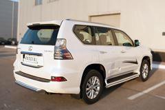 Защита заднего бампера D76 (дуга) для Lexus GX 460 2014-