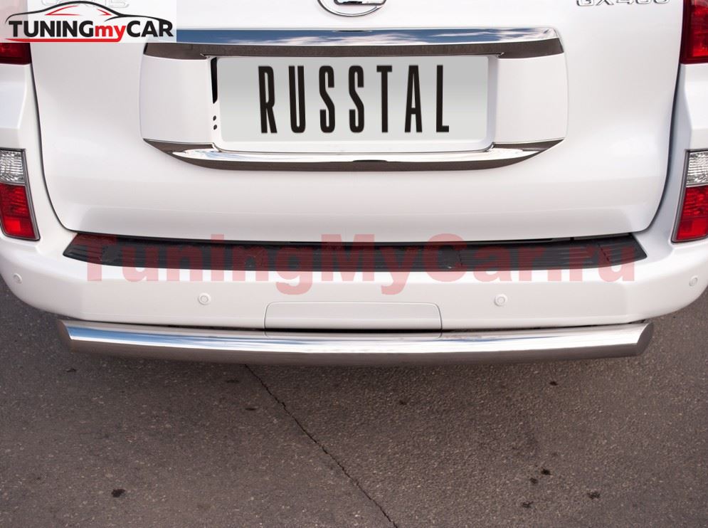 Защита заднего бампера D76 для Lexus GX460 2009-2012