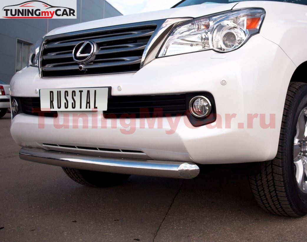 Защита переднего бампера D76 для Lexus GX460 2009-2012