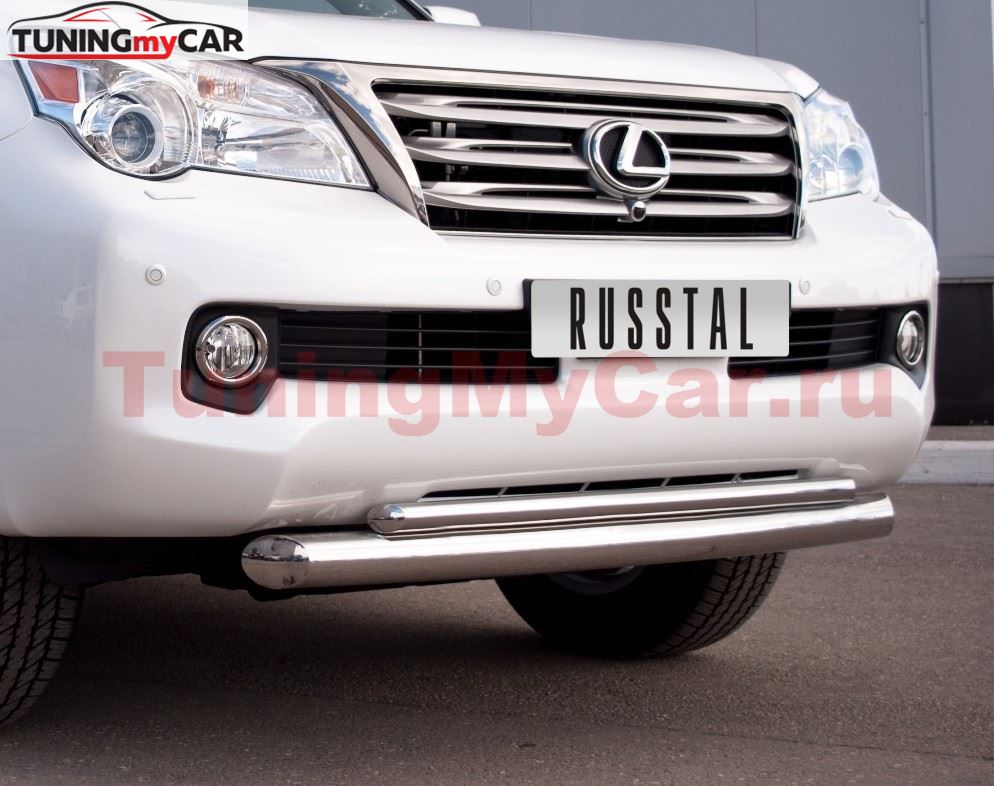 Защита переднего бампера D76/42 для Lexus GX460 2009-2012