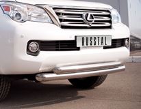 Защита переднего бампера D76/63 для Lexus GX460 2009-2012