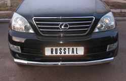 Защита переднего бампера D76 для Lexus GX470 2002-2009
