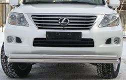 Защита переднего бампера D63/63 для Lexus LX570 2007-2011