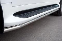 Пороги труба D42 для Lexus LX570 2012-