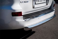 Защита заднего бампера D76 (дуга) для Lexus LX570 2012-
