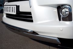 Защита переднего бампера D75х42/42 для Lexus LX570 2012-