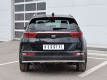 Защита заднего бампера D42 секция для Kia Sportage 2016-