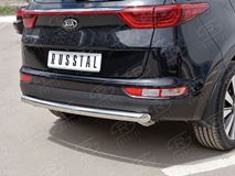 Защита заднего бампера D63 дуга (кроме GT-Line) для Kia Sportage 2016-
