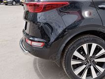 Защита заднего бампера D63 дуга (кроме GT-Line) для Kia Sportage 2016-