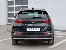 Защита заднего бампера D63 секция для Kia Sportage 2016-