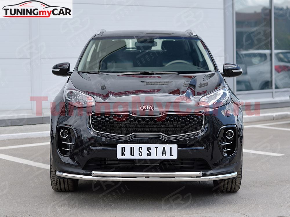 Защита переднего бампера D42 секция D42 дуга для Kia Sportage 2016-