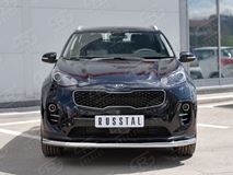 Защита переднего бампера D63 секция для Kia Sportage 2016-