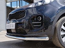 Защита переднего бампера D63 секция для Kia Sportage 2016-