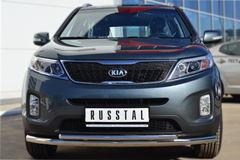 Защита переднего бампера D63 ( секции) / D42 (дуга) для Kia Sorento 2012-