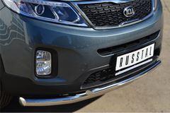 Защита переднего бампера D63 ( секции) / D42 (дуга) для Kia Sorento 2012-