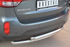 Защита заднего бампера D63 /D63 (дуга) для Kia Sorento 2012-