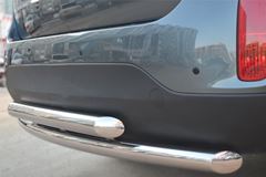 Защита заднего бампера D63 /D63 (дуга) для Kia Sorento 2012-