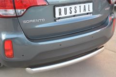 Защита заднего бампера D76 (дуга) для Kia Sorento 2012-