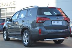 Защита заднего бампера D76 (дуга) для Kia Sorento 2012-