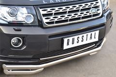 Защита переднего бампера D63 (секции) D63 (уголки) для Land Rover Freelander 2 2012-