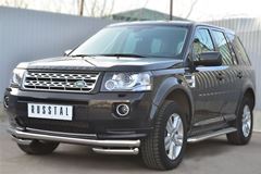 Защита переднего бампера D63 (секции) D63 (уголки) для Land Rover Freelander 2 2012-