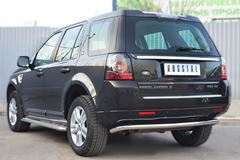 Защита заднего бампера D63 (волна) для Land Rover Freelander 2 2012-