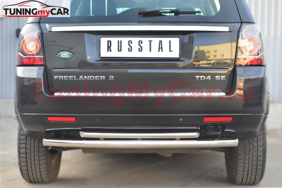 Защита заднего бампера D63 (дуга) D42 (дуга) для Land Rover Freelander 2 2012-