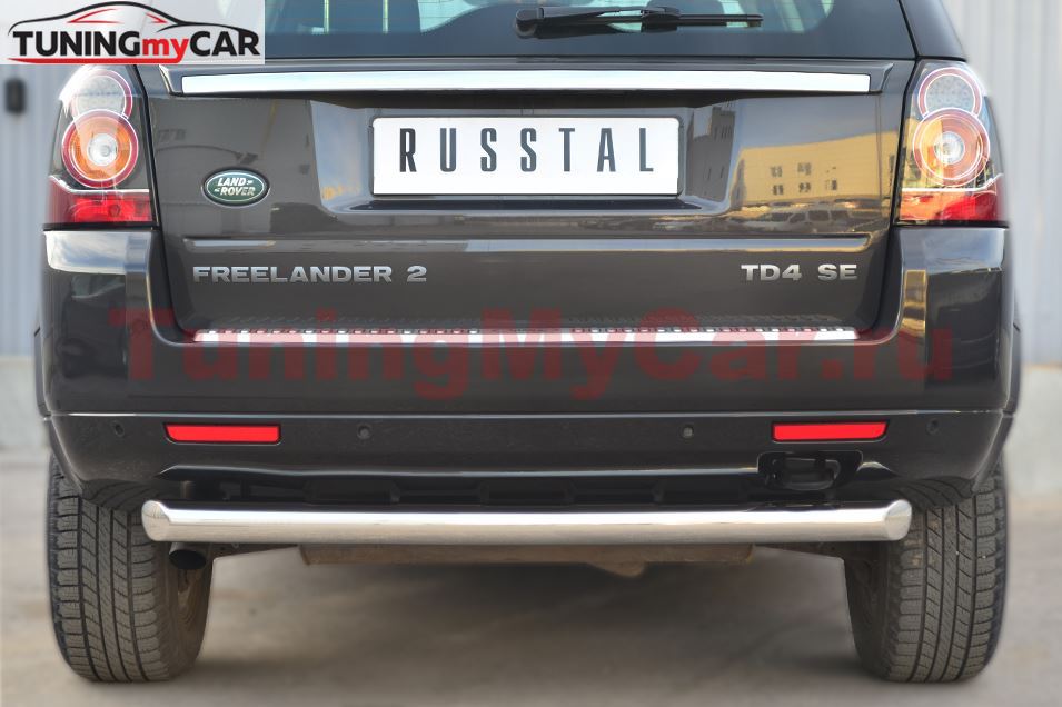 Защита заднего бампера D76 (дуга) для Land Rover Freelander 2 2012-