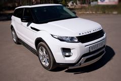 Пороги труба D75х42 овал с проступью для Land Rover Range Rover Evoque Dynamic 2011-