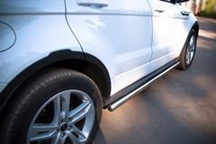 Пороги труба D63 (вариант 3) для Land Rover Range Rover Evoque Dynamic 2011-