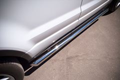 Пороги труба D63 (вариант 1) для Land Rover Range Rover Evoque Dynamic 2011-