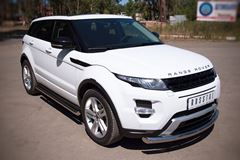 Пороги труба D63 (вариант 1) для Land Rover Range Rover Evoque Dynamic 2011-