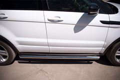 Пороги труба D63 (вариант 1) для Land Rover Range Rover Evoque Dynamic 2011-