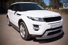 Защита переднего бампера D76/63 (дуга) для Land Rover Range Rover Evoque Dynamic 2011-