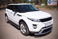 Защита переднего бампера D76 (дуга) для Land Rover Range Rover Evoque Dynamic 2011-