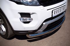 Защита переднего бампера D76 (дуга) для Land Rover Range Rover Evoque Dynamic 2011-