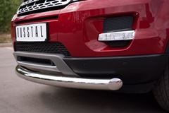 Защита переднего бампера D76 (дуга) для Land Rover Range Rover Evoque Prestige u Pure 2011-